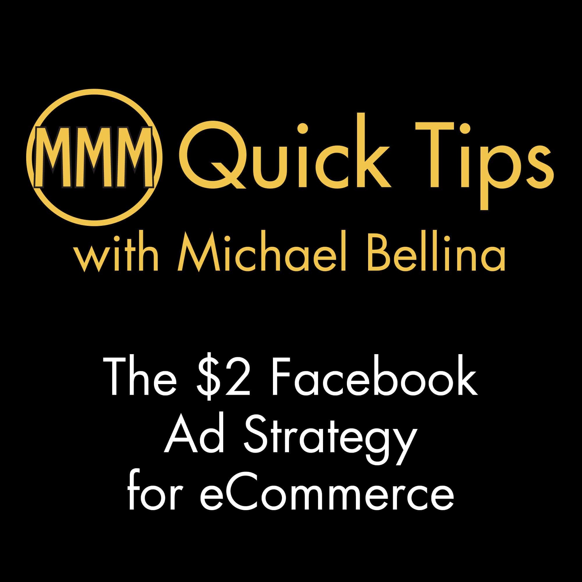 The $2 Facebook Ad Strategy for eCommerce