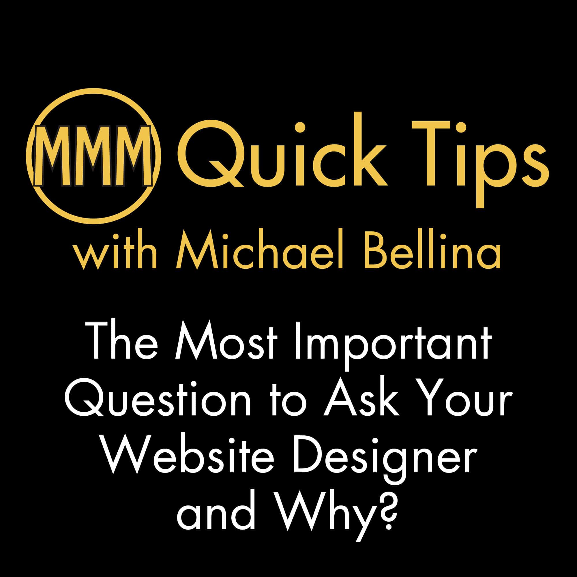 The Most Important Questions to Ask Your Website Designer