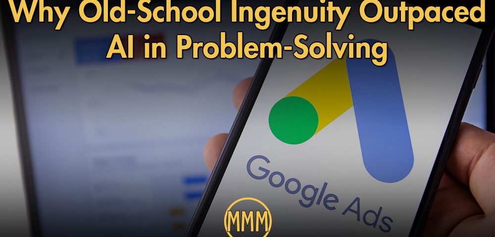 old school ingenuity outpaced AI