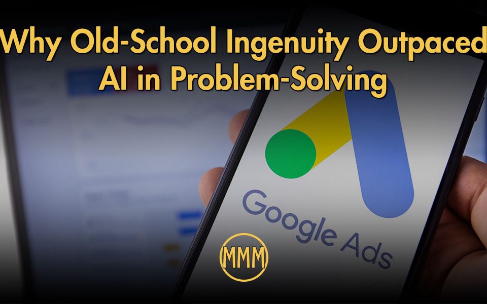 old school ingenuity outpaced AI